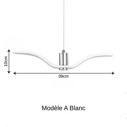 Seagull | Reyalight® Modèle A Blanc / Lumière chaude 3000k