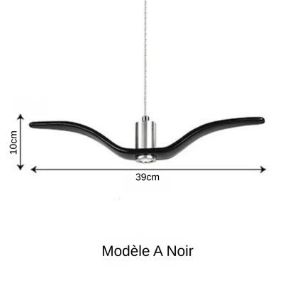 Seagull | Reyalight® Modèle A Noir / Lumière chaude 3000k