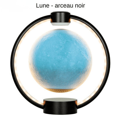 Solaraora | Reyalight® Lune arceau noir / Oui / Enceinte Bluetooth