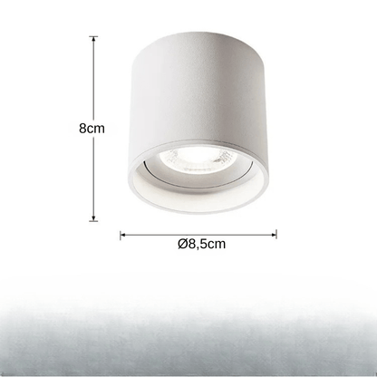 Stellarisri | Reyalight® Blanc - Ø85mm / Lumière naturelle 4000k