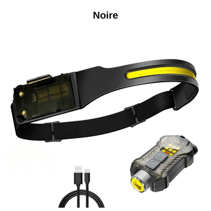 TrailBeam | Reyalight® Noire avec lampe additionnelle détachable