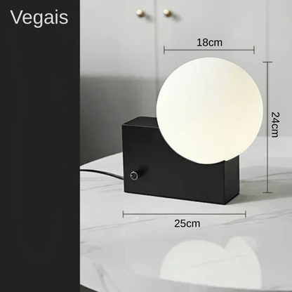 Vegais | Reyalight® Noir / Lumière chaude 3000k