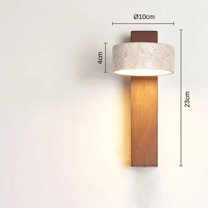 Vegaos | Reyalight® Simple bois foncé / Lumière chaude 3000K