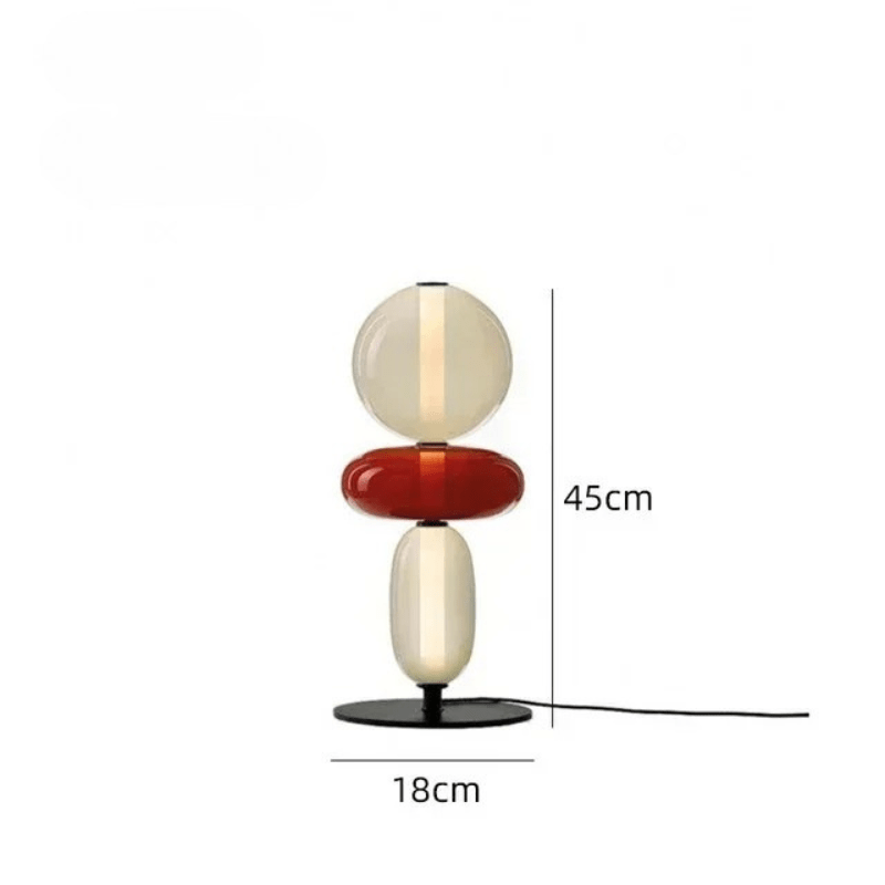 Veyrona | Reyalight® Lampe de table 3 globes coloris C / Lumière chaude 3000k