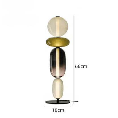Veyrona | Reyalight® Lampe de table 4 globes coloris B / Lumière chaude 3000k
