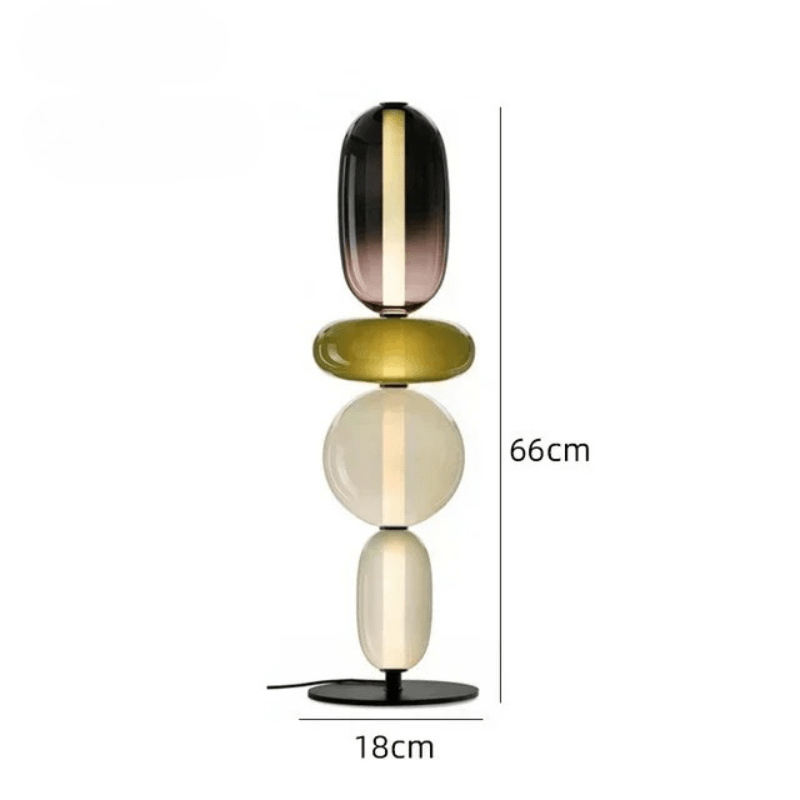 Veyrona | Reyalight® Lampe de table 4 globes coloris D / Lumière chaude 3000k