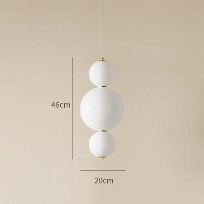 Zephyrara 3 Boules- Modèle B / Lumière naturelle 4000k