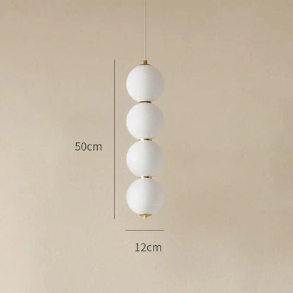 Zephyrara 4 Boules / Lumière naturelle 4000k